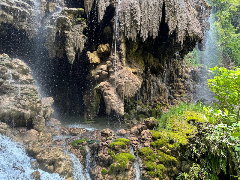 A hidden cave